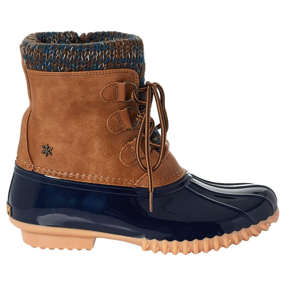 Sporto Brown and Blue Lace Up Boots